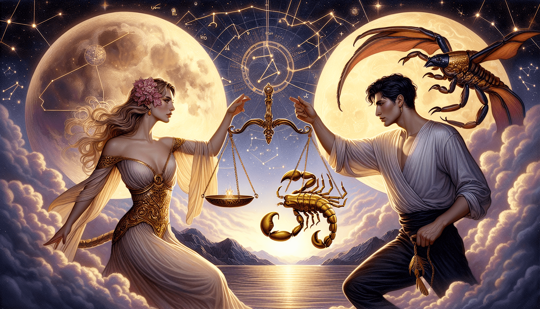 Libra And Scorpio In Relationship: Compatibility,  Interactions And Implications